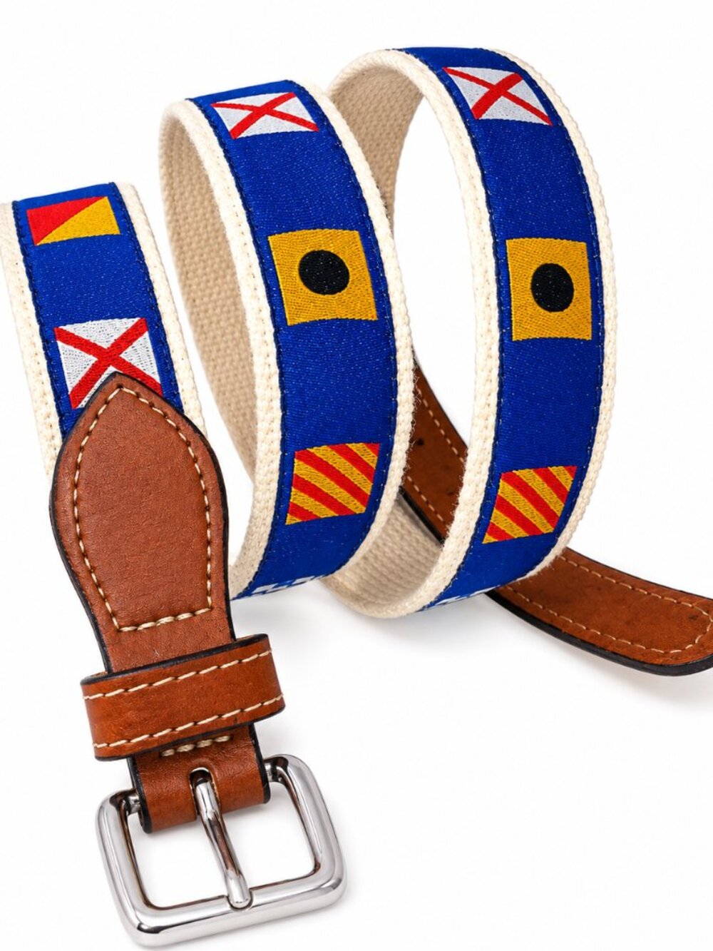Men's Nautical Canvas Belt